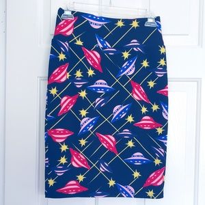 UFO 👽 Pencil Skirt